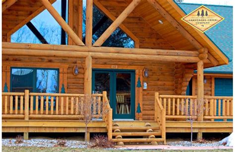 Log Cabin Deck Railing Ideas | Printable Templates Free