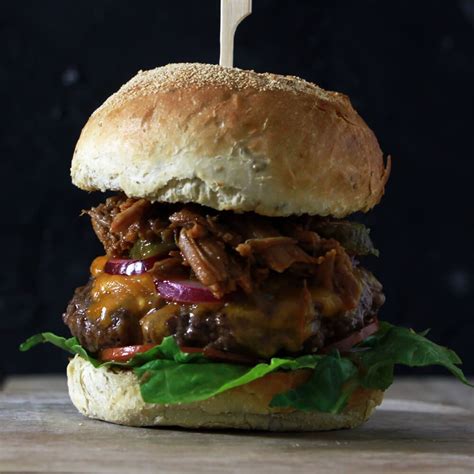 Pulled Pork Cheeseburgers Bbq Recepten Bbq Junkie Bbq Recepten