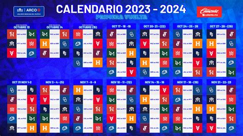 Listo El Calendario Oficial De La Temporada Presentada Por