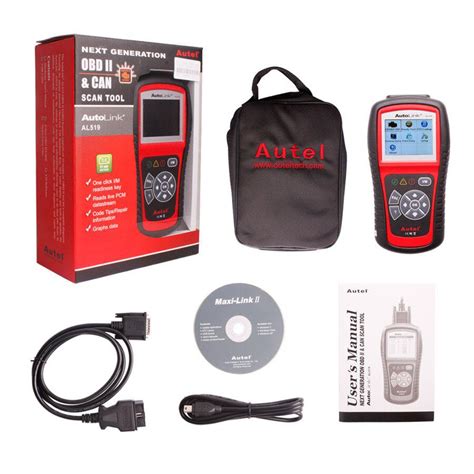 Original Autel Auto Link AL519 OBD II And CAN Scanner Tool