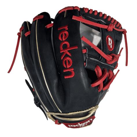 Recken Pro Series 12 Baseball Glove Redblackgold