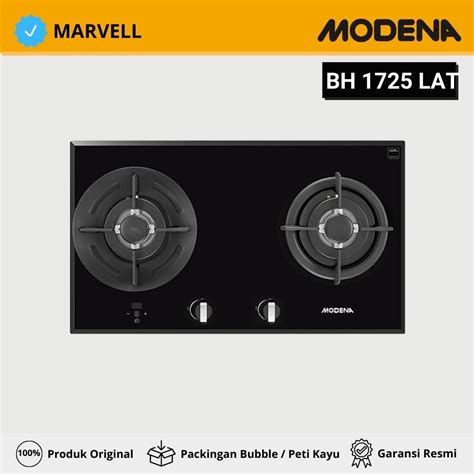 Jual Kompor Gas Tanam Modena Bh Lat Tungku Built In Hob Original