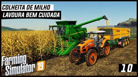 Iniciando E Finalizando A Colheita De Milho Farming Simulator