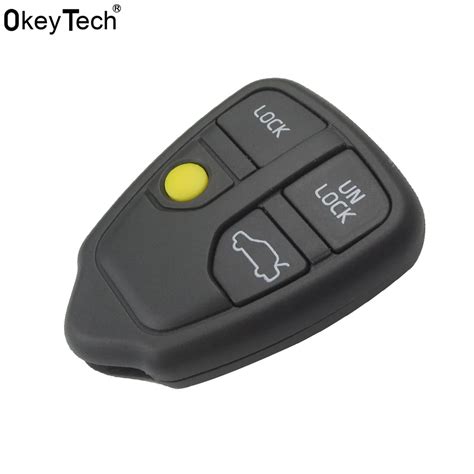 OkeyTech Replacement 4 Buttons Remote Key Shell Case Car Key Cover Fob