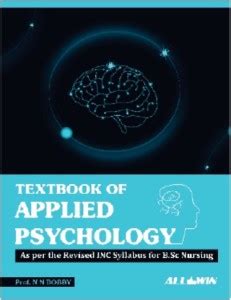 TEXTBOOK OF APPLIED PSYCHOLOGY Buy TEXTBOOK OF APPLIED PSYCHOLOGY By N