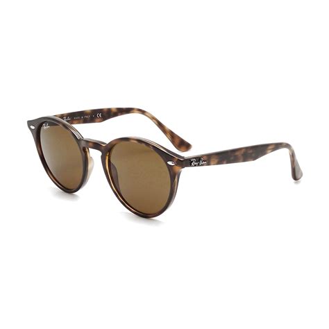 Round Sunglasses Tortoise Brown Ray Ban® Touch Of Modern