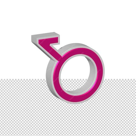 Premium Vector Gender Reveal 3d Gender Symbol