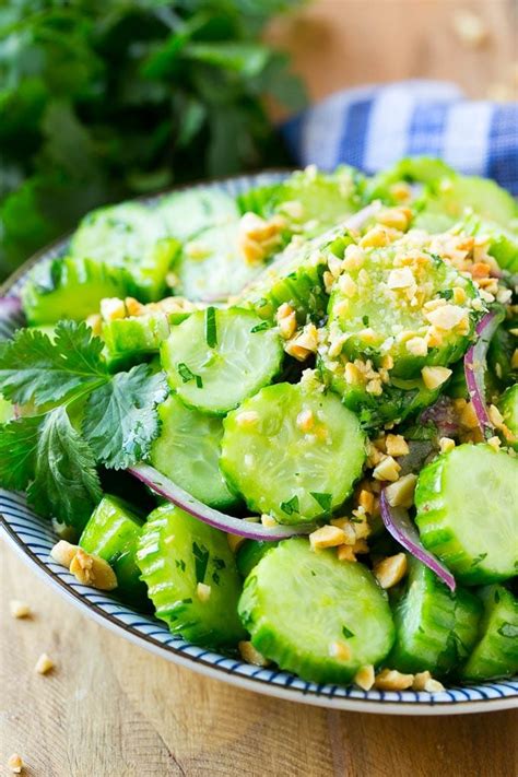 Thai Cucumber Salad Dinner At The Zoo