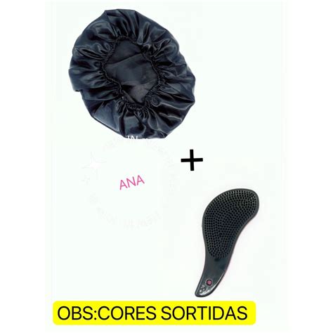 Kit De Escova Magica Touca De Cetim Shopee Brasil