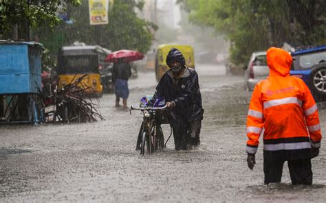 In Photos What Cyclone Michaung Triggered Storm Looks Like In Chennai