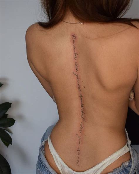 Pin on Тату in 2024 Spine tattoos for women Tattoos for women Tattoos