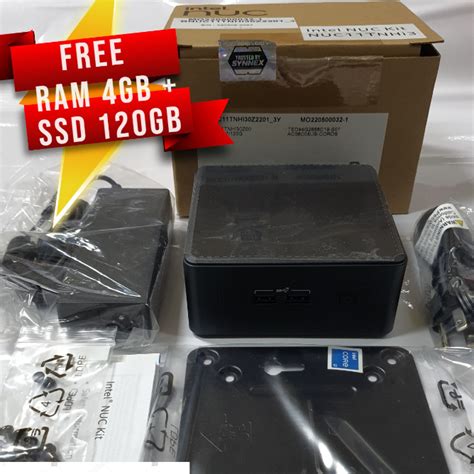 Intel Nuc I3 Mini Pc 11 Pro I3 1115g4 แถม Free Ram 4g Ssd 120gb ประกัน