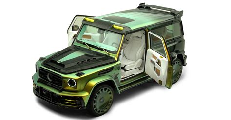 Mansory Transforms Mercedes G Wagon Into Mean Green Coupe With Suicide Doors Maxim