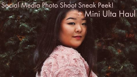 Vlog Photo Shoot Sneak Peek Mini Ulta Haul Youtube