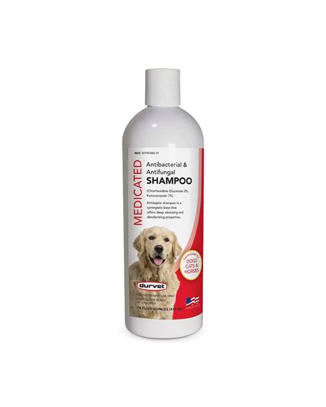 Medicated Antibacterial/Antifungal Shampoo - Durvet | FarmVet