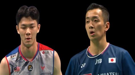 Badminton Men S Singles Lee Zii Jia MAS Vs Kenta Nishimoto JPN