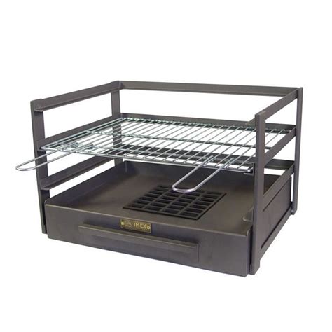 Imex El Zorro Tiroir Barbecue Avec Grille Zingu E Noir X