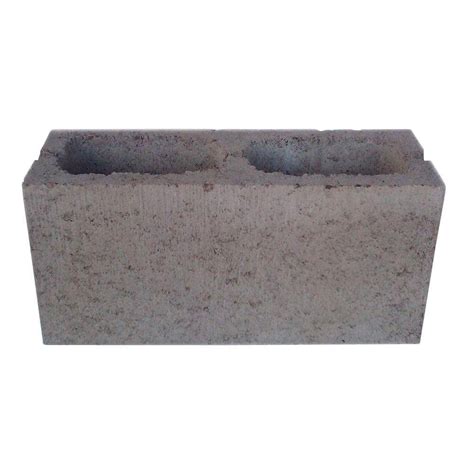 6 In X 8 In X 16 In Double Solid End Concrete Block 6x8x16 De The Home Depot