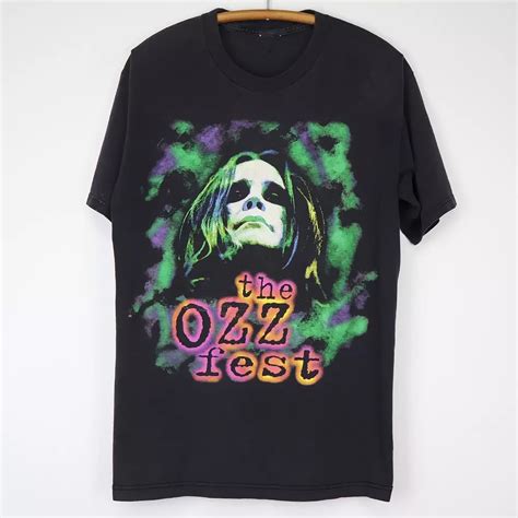 Ozzy Osbourne Ozzfest T Shirt Men S Tee Shirt Walmart