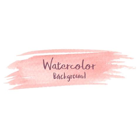 Pastel Peach Watercolor Background Vector Premium Vector Rawpixel