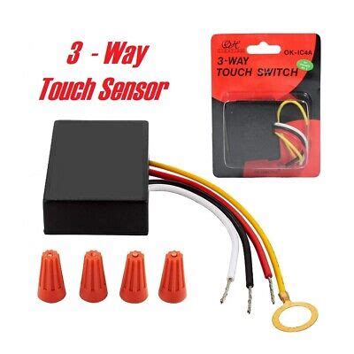 Touch Lamp Control Replacement Sensor Repair Conversion Kit For 3 Way ...