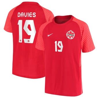 Alphonso Davies Canada Soccer Jerseys, Canada National Team Jersey ...