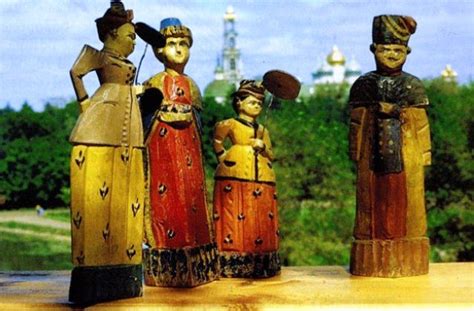 Богородская игрушка Сергиев Посад | Прикладное искусство, Искусство ...