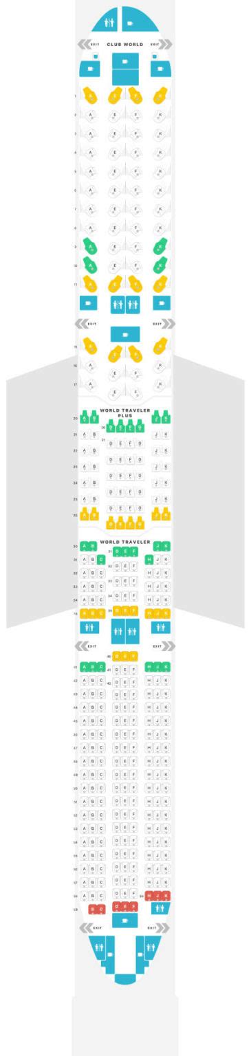 British Airways A Seat Map A Flightradars Co Uk