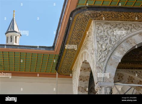 Roof Example Of Ottoman Turkish Architecture In Istanbul Stock Photo