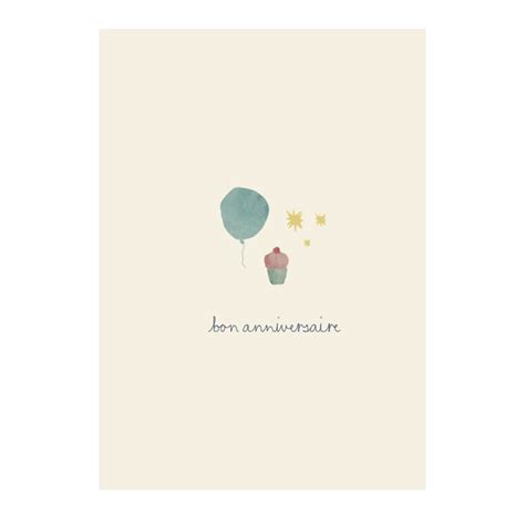 Specialday Bon Anniversaire Card Blue Balloon Paper Planes Baby And Child