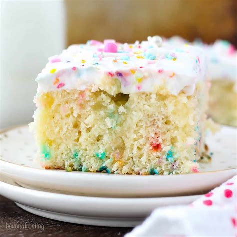 Funfetti Poke Cake Beyond Frosting