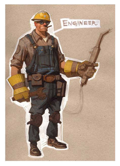 Team Fortress 2 concept art by Moby Francke (Part... - Blooming Concepts