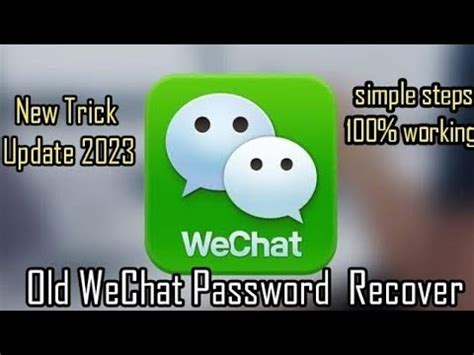 Big Update 2024How To Reset WeChat Password Recover Your Forgotten