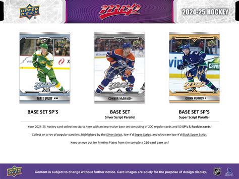 Upper Deck Mvp Nhl Hockey Cards