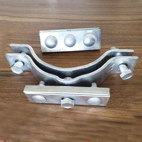Hot Dip Galvanized Pole Line Hardware Embrace Hoop Pole Clamp Buy Power Line Pole Band Clamp