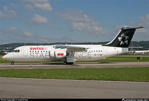 Hb Iyv Swiss Bae Systems Avro Rj Photo By Airpicfreak Id