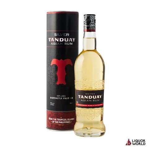 Tanduay Asian Rum Silver 700ml Liquor World