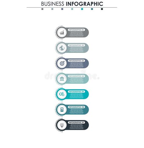 Kommerzielle Daten Diagramm Abstrakte Elemente Des Diagramms Des