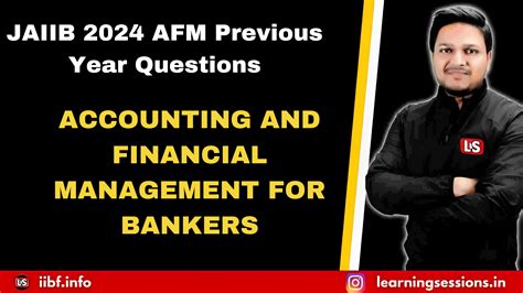 Accounting Financial Management For Bankers Jaiib Afm Previous