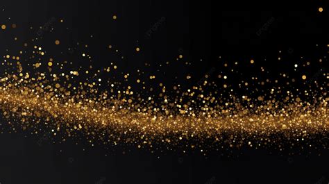 Shimmering Gold Dust Texture With Luxurious Gold Particles Vector