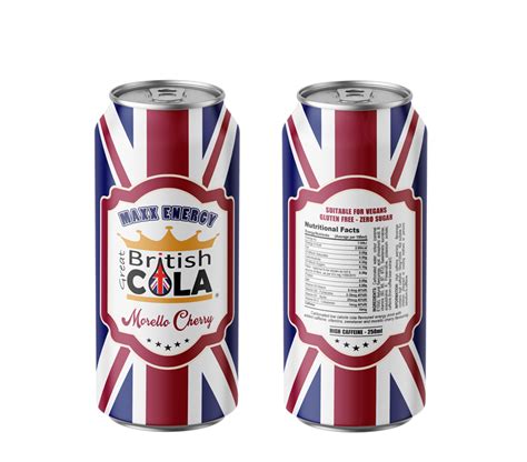 Great British Cola Maxx Energy Morello Cherry Great British Cola