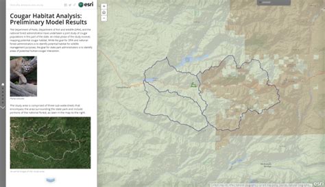 Which areas are good cougar habitat?—Analytics | Documentation