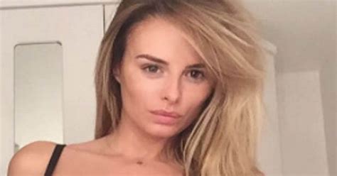 Hotter Than Page 3 Rhian Sugden Strips Down To Sheer Lingerie And Suspenders Daily Star