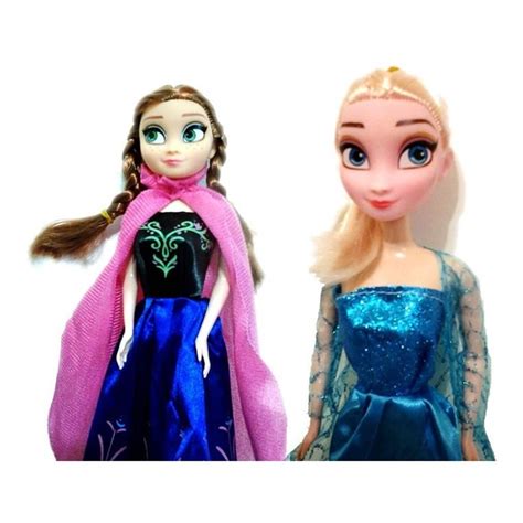 Kit C 2 Boneca Do Filme Frozen Musical Ana E Elsa 30Cm Shopee Brasil