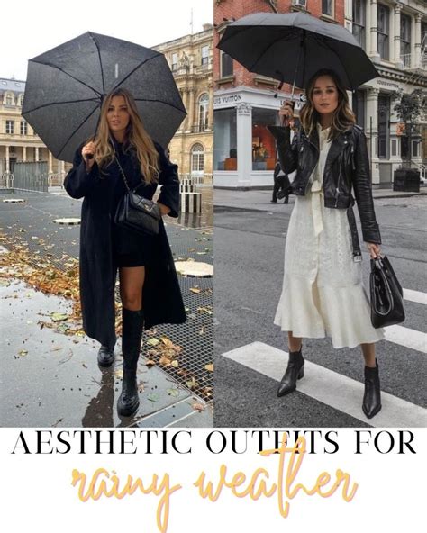 25 Practical And Cute Spring Rainy Day Outfits Ljanestyle Cute