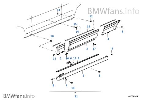 M Cover For Rocker Panel Wheel Arch Bmw E I M Usa