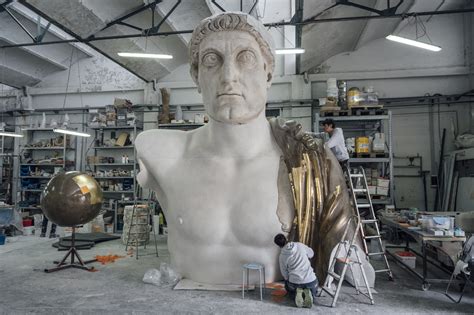 Il Colosso Di Costantino Ricostruito Veglia Su Roma Roma Arte It