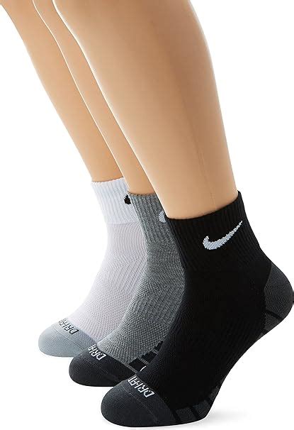 Nike Dry Lightweight Quarter Training Socken 3 Pack Amazon De