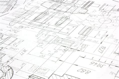 Fondo De Dibujo Técnico Ingeniería Mecánica Tecnología De Fondo