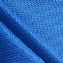 Plain Solids Micro Polyester Fabric Blue At Rs 8 Meter In Balotra